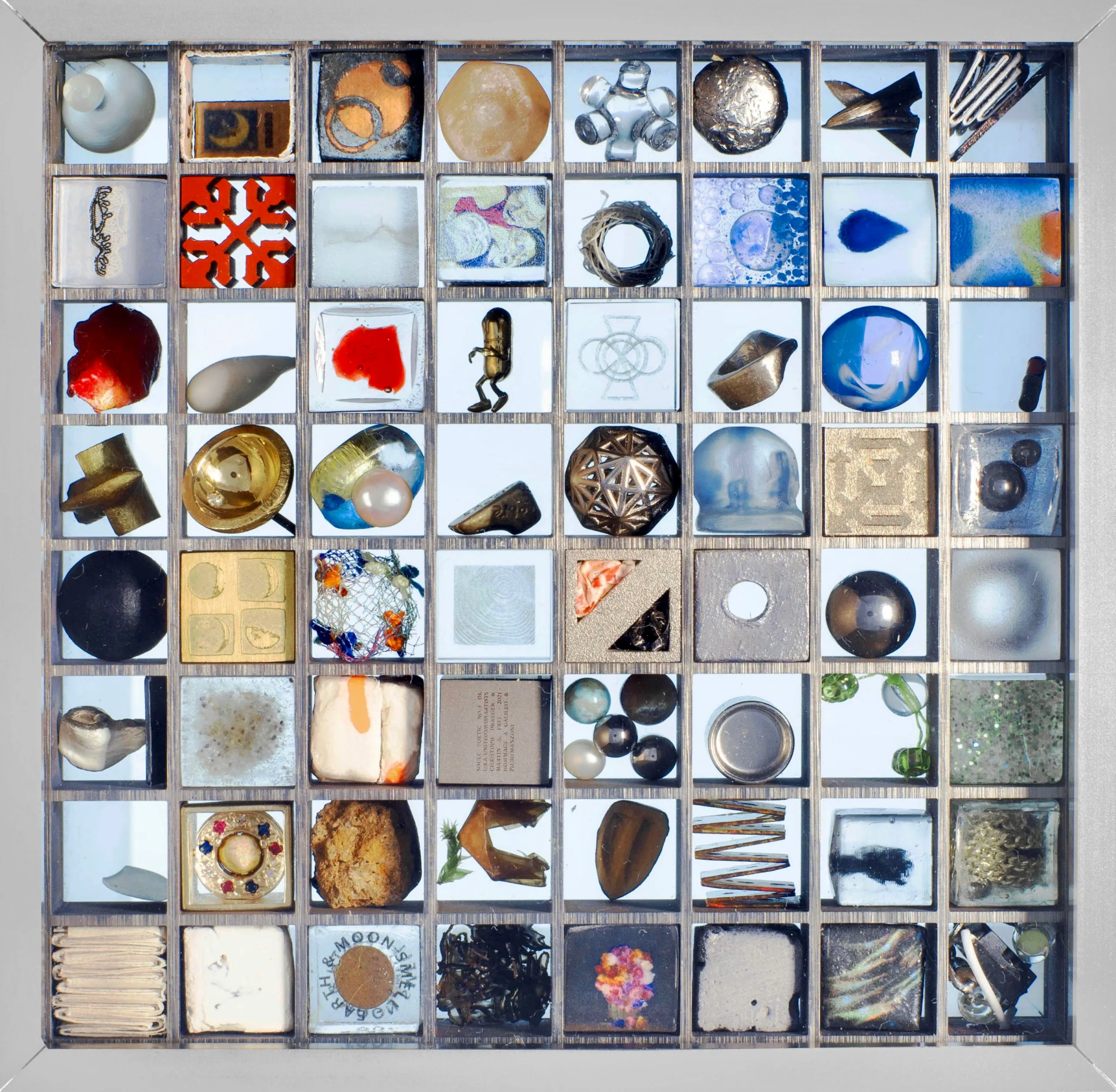 Moon Gallery payload aboard the International Space Station